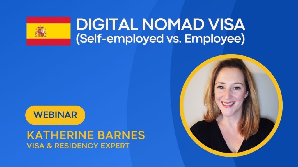Digital Nomad Visa Spain Webinar – February 6, 2026