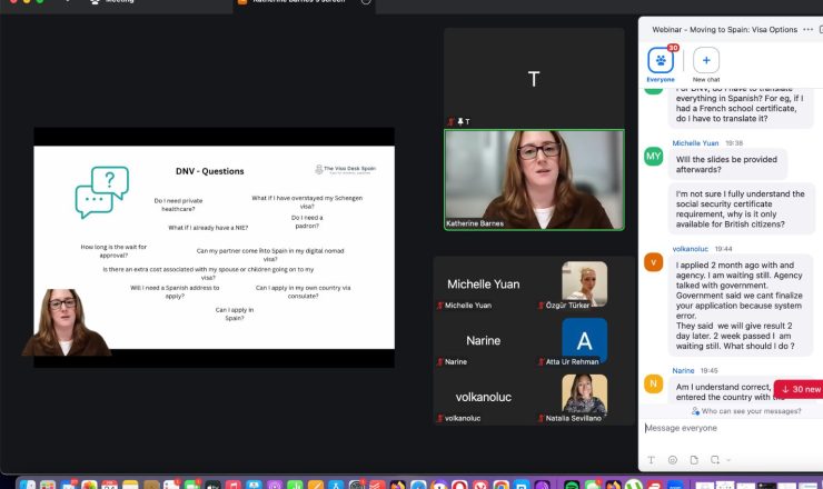 spain digital nomad visa webinar